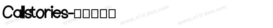 Callstories字体转换