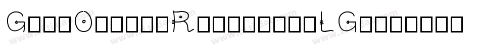 GoudOrnateRegular-qLGx字体转换