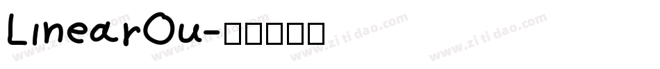 LinearOu字体转换