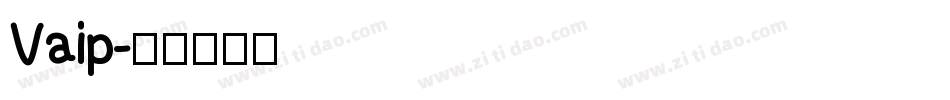 Vaip字体转换