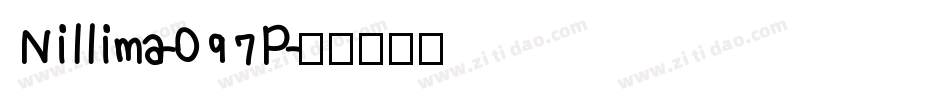 Nillima-097P字体转换