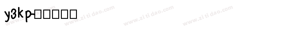 y3kp字体转换