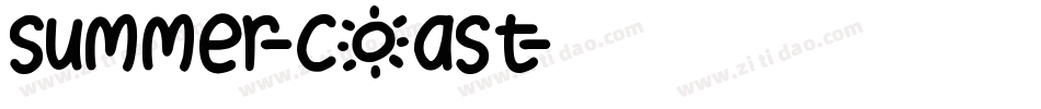 summer-coast字体转换