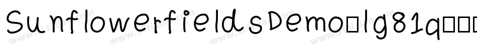 SunflowerfieldsDemo-lg81q字体转换