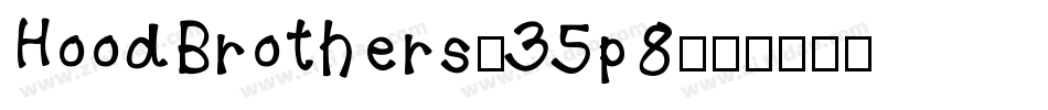 HoodBrothers-35p8字体转换