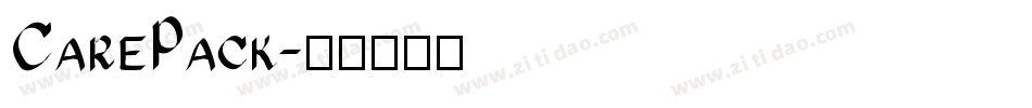 CarePack字体转换