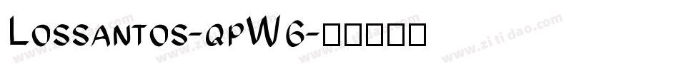 Lossantos-qpW6字体转换