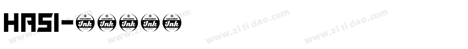 Hasi字体转换