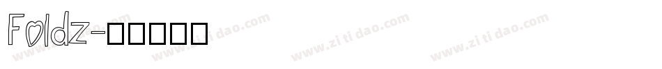 Foldz字体转换