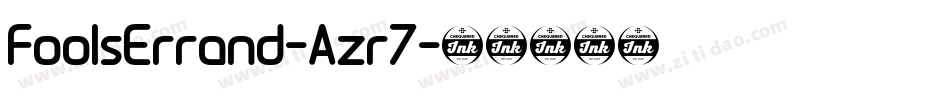 FoolsErrand-Azr7字体转换