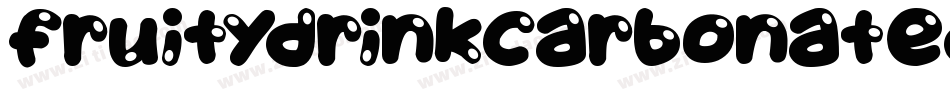 FruityDrinkCarbonated-9BKK字体转换
