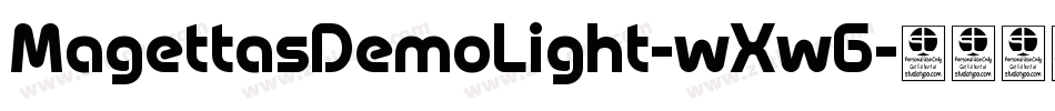MagettasDemoLight-wXw6字体转换 MagettasDemoLight-wXw6字体转换