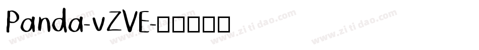 Panda-vZVE字体转换