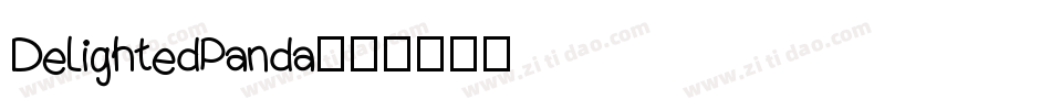 DelightedPanda字体转换