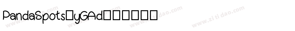 PandaSpots-yGAd字体转换