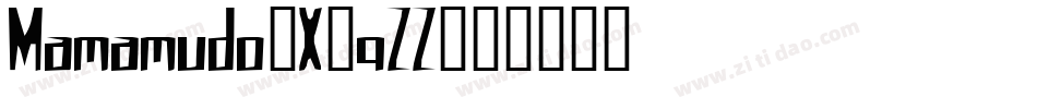 Mamamudo-X3qZZ字体转换
