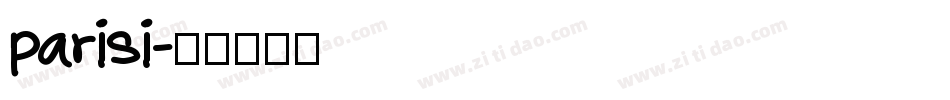 parisi字体转换