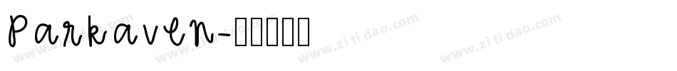 Parkaven字体转换