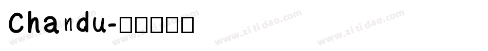 Chandu字体转换