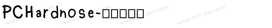 PCHardnose字体转换