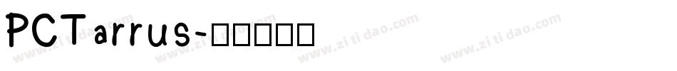PCTarrus字体转换