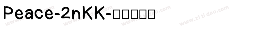 Peace-2nKK字体转换