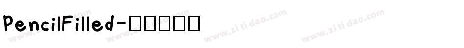 PencilFilled字体转换