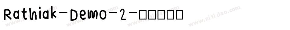 Rathiak-Demo-2字体转换