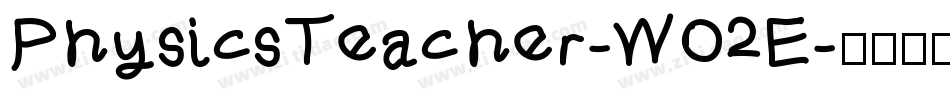 PhysicsTeacher-WO2E字体转换 PhysicsTeacher-WO2E字体转换