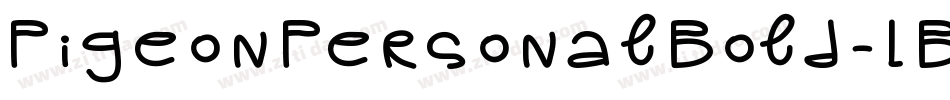 PigeonPersonalBold-LBe4字体转换 PigeonPersonalBold-LBe4字体转换