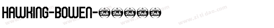 Hawking-Bowen字体转换