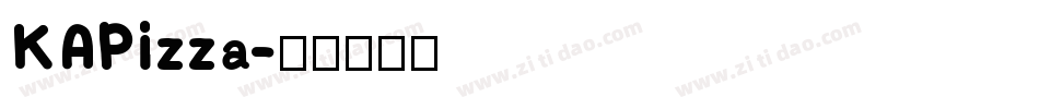 KAPizza字体转换