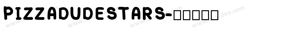 PIZZADUDESTARS字体转换