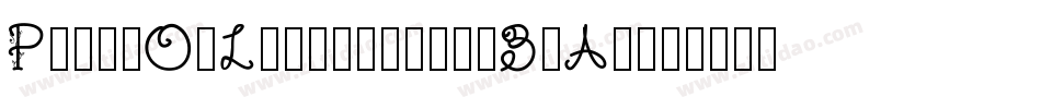 PlantOnLawnItalic-BJA5字体转换