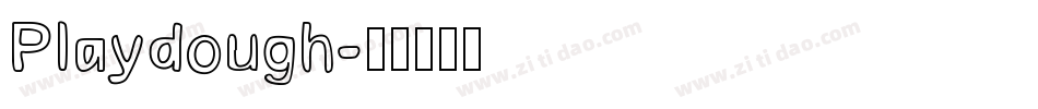 Playdough字体转换