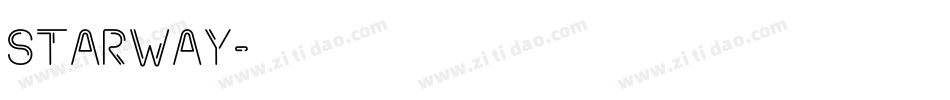 Starway字体转换