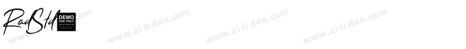 RadStd字体转换