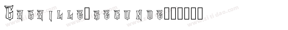 Gagaille_seconde字体转换