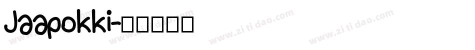 Jaapokki字体转换