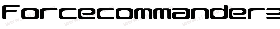forcecommander3d字体转换