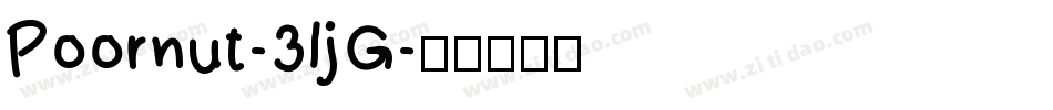 Poornut-3ljG字体转换