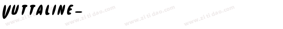 Vuttaline字体转换