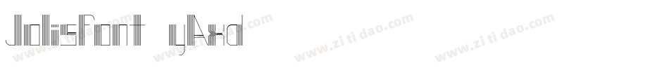 Jolisfont-yAxd字体转换