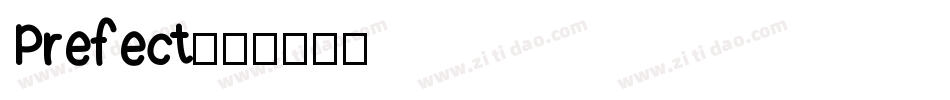 Prefect字体转换