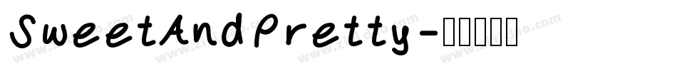 SweetAndPretty字体转换