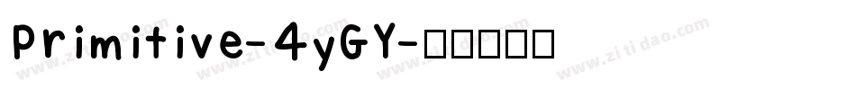 Primitive-4yGY字体转换