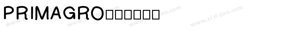PRIMAGRO字体转换