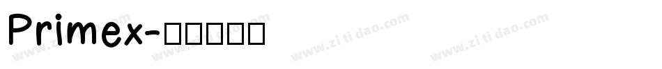 Primex字体转换