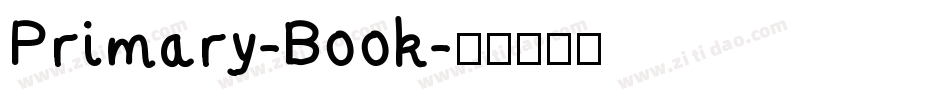Primary-Book字体转换