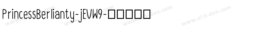 PrincessBerlianty-jEVW9字体转换
